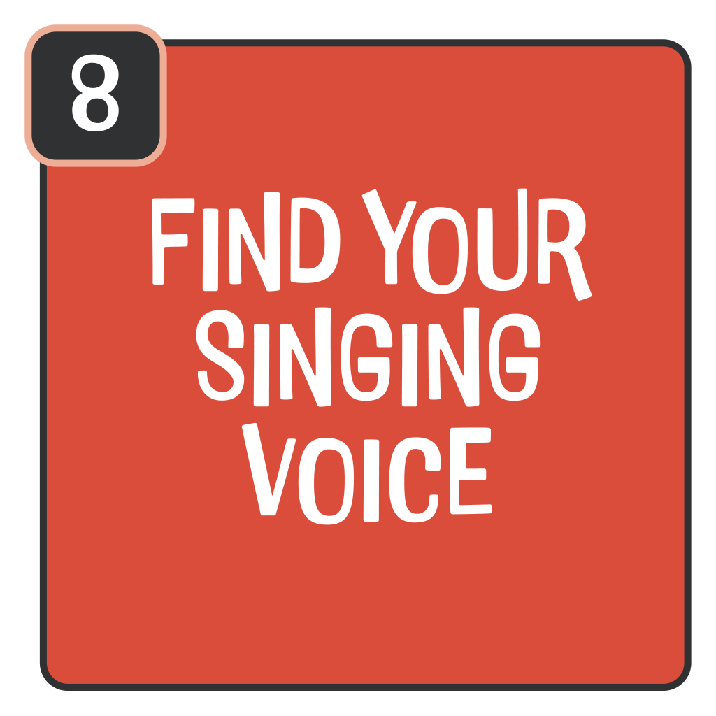 Find your singing voice